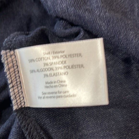 NEW Wildfox Social Spell Out Navy Blue Statement Sweatshirt Large - Picture 11 of 12